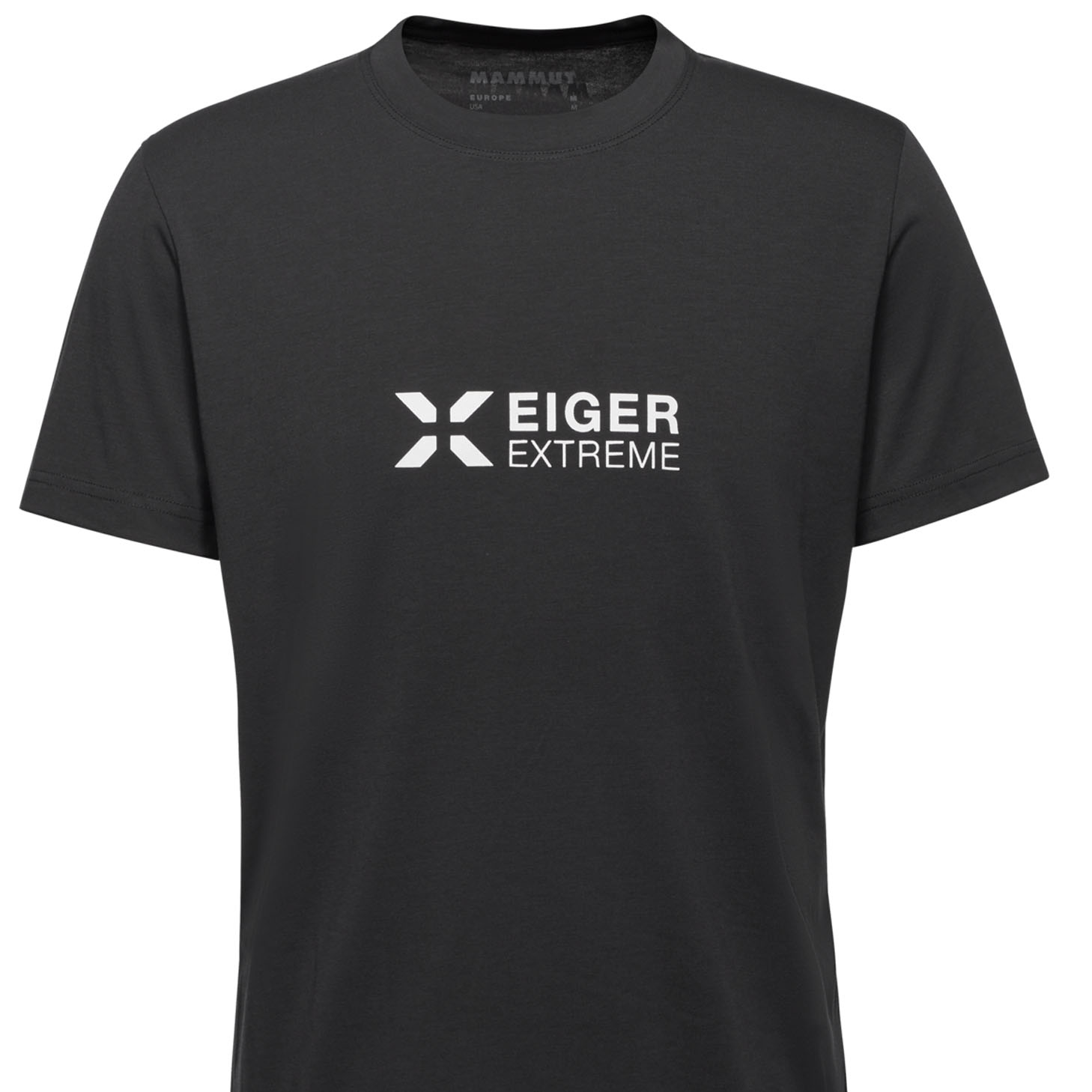 Mammut Men's Eiger Logo T-Shirt in Black