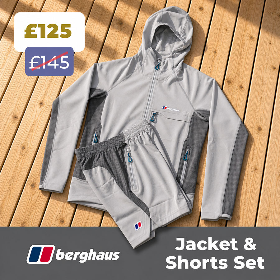Berghaus Shorts Light Grey