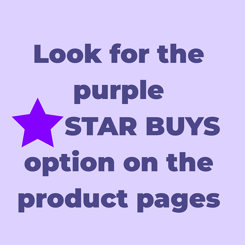 Look for Star Buys